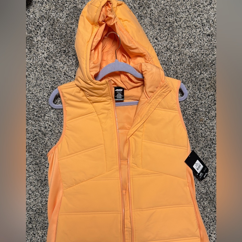 Avia Bright Orange Hooded Vest